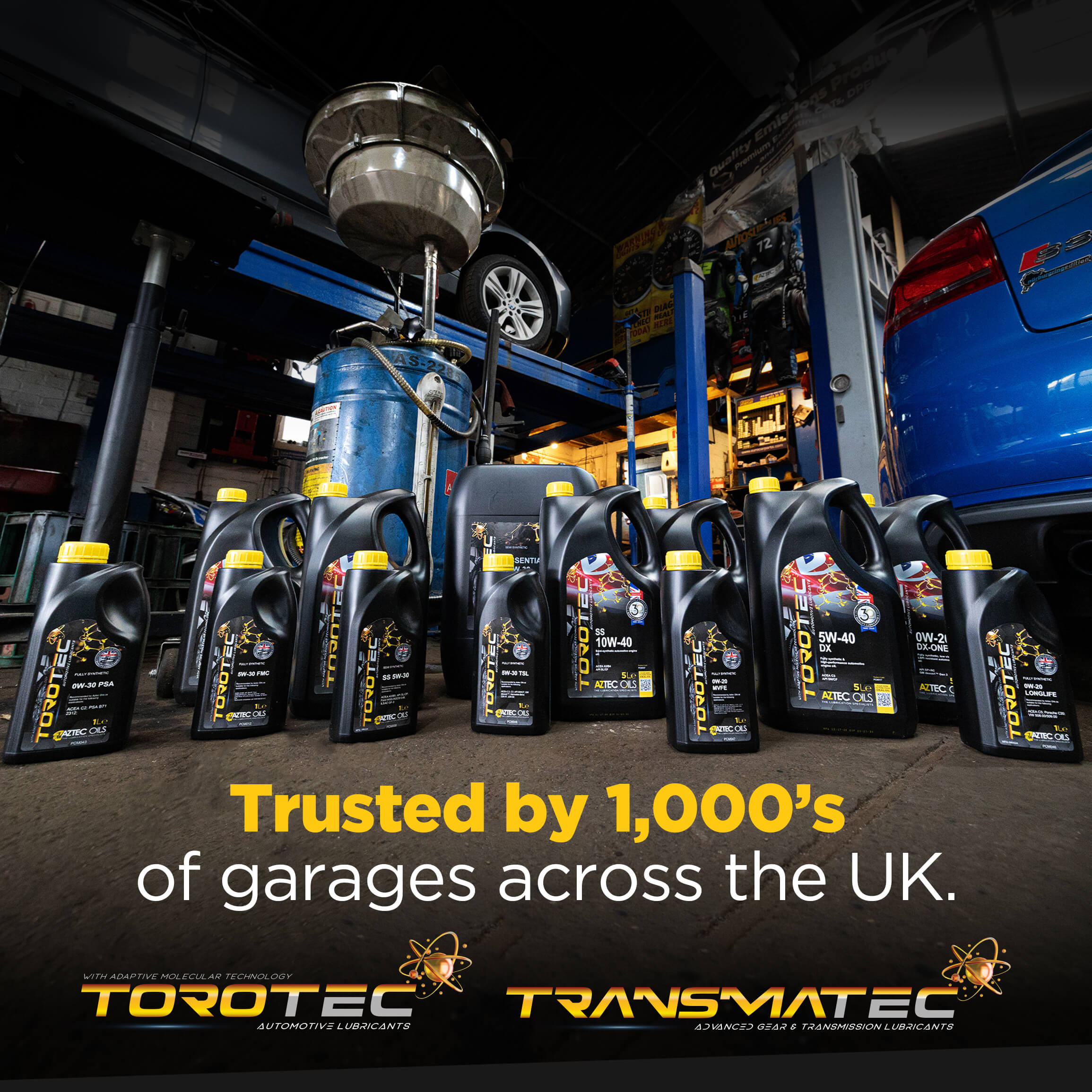 Trusted by thousands of garages across the UK