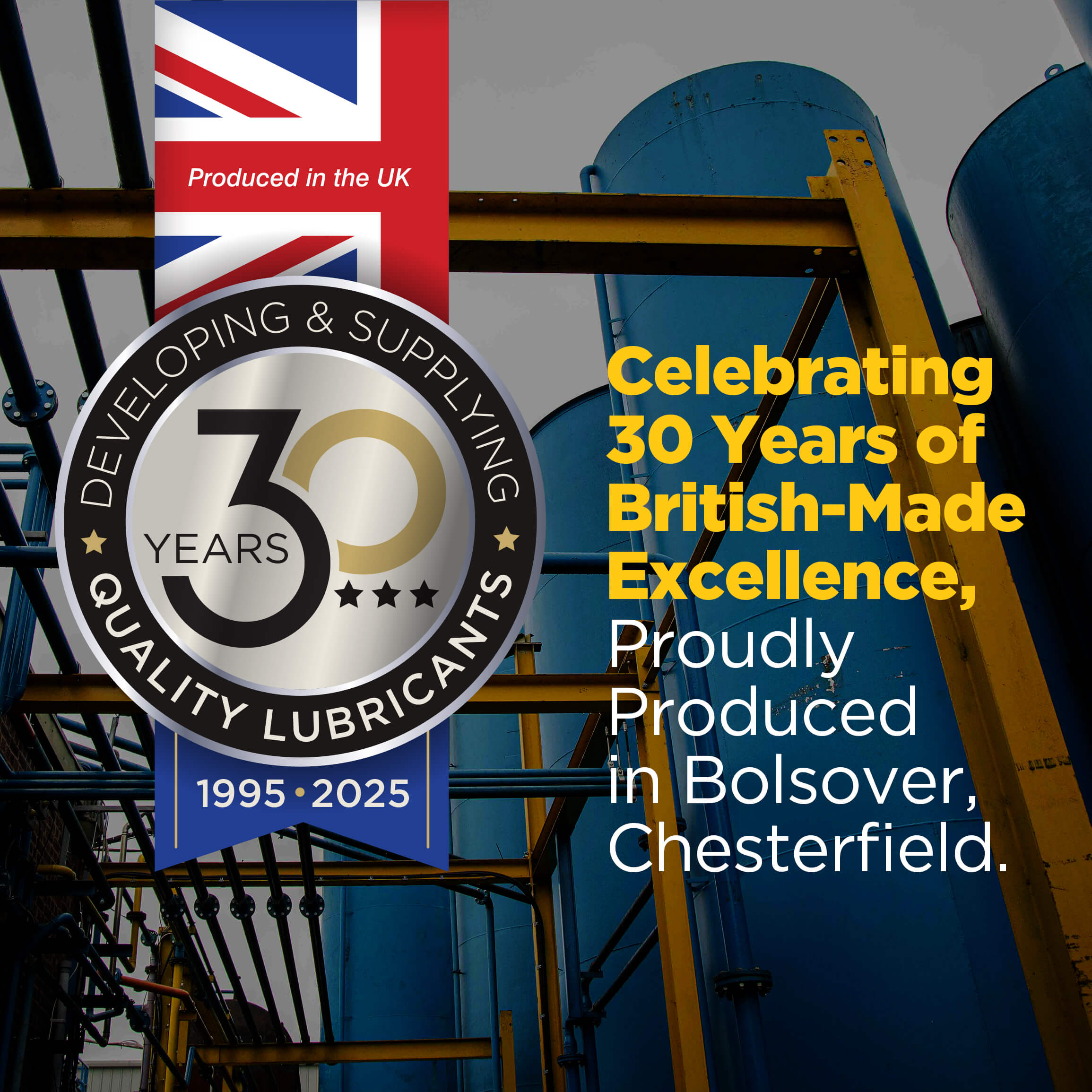 Celebrating 30 years of British-made excellence
