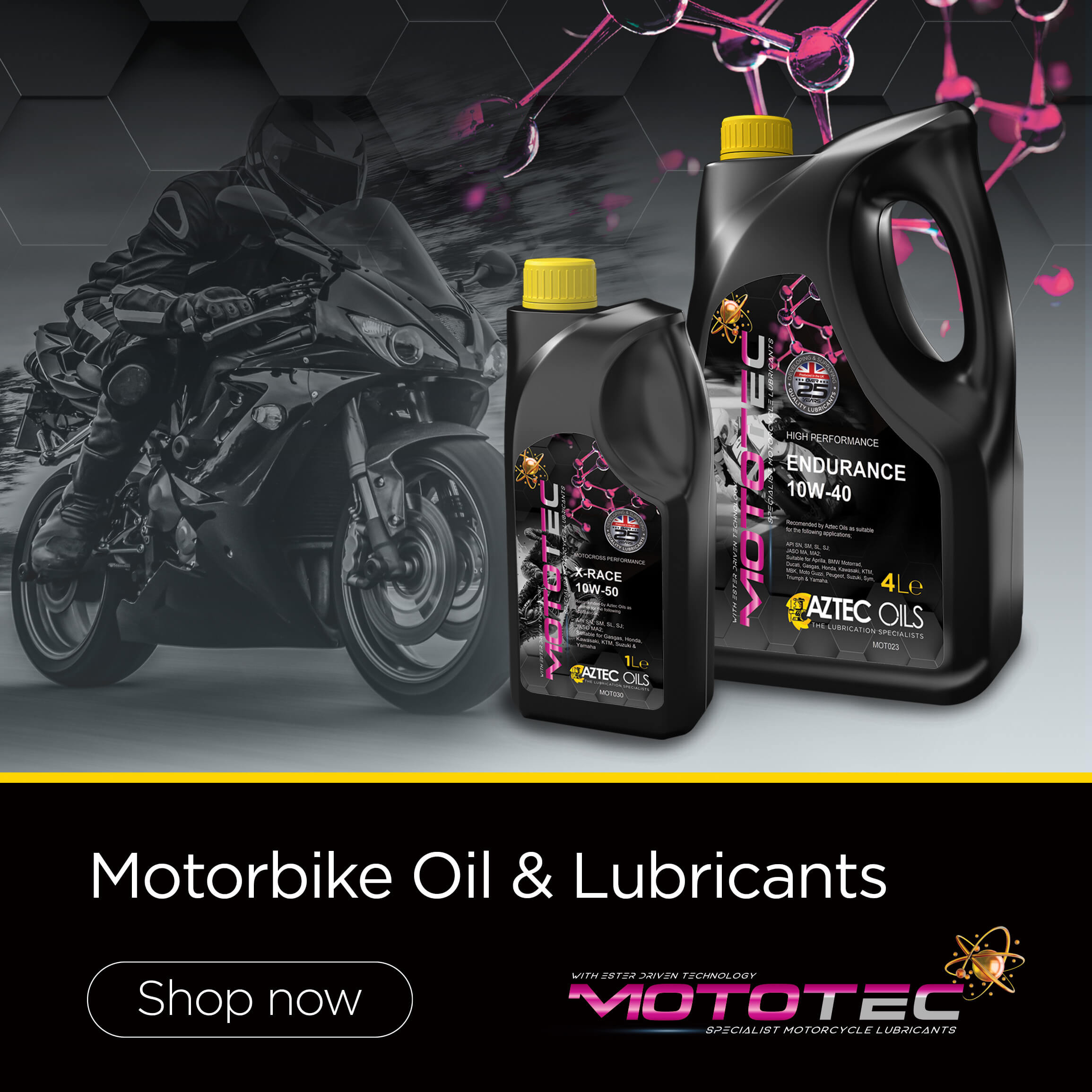Motorbike Oil & Lubricants